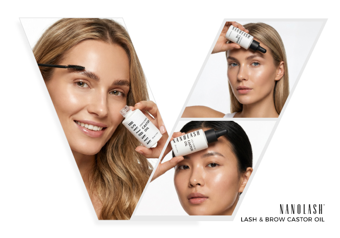 aceite de ricino para las cejas nanolash